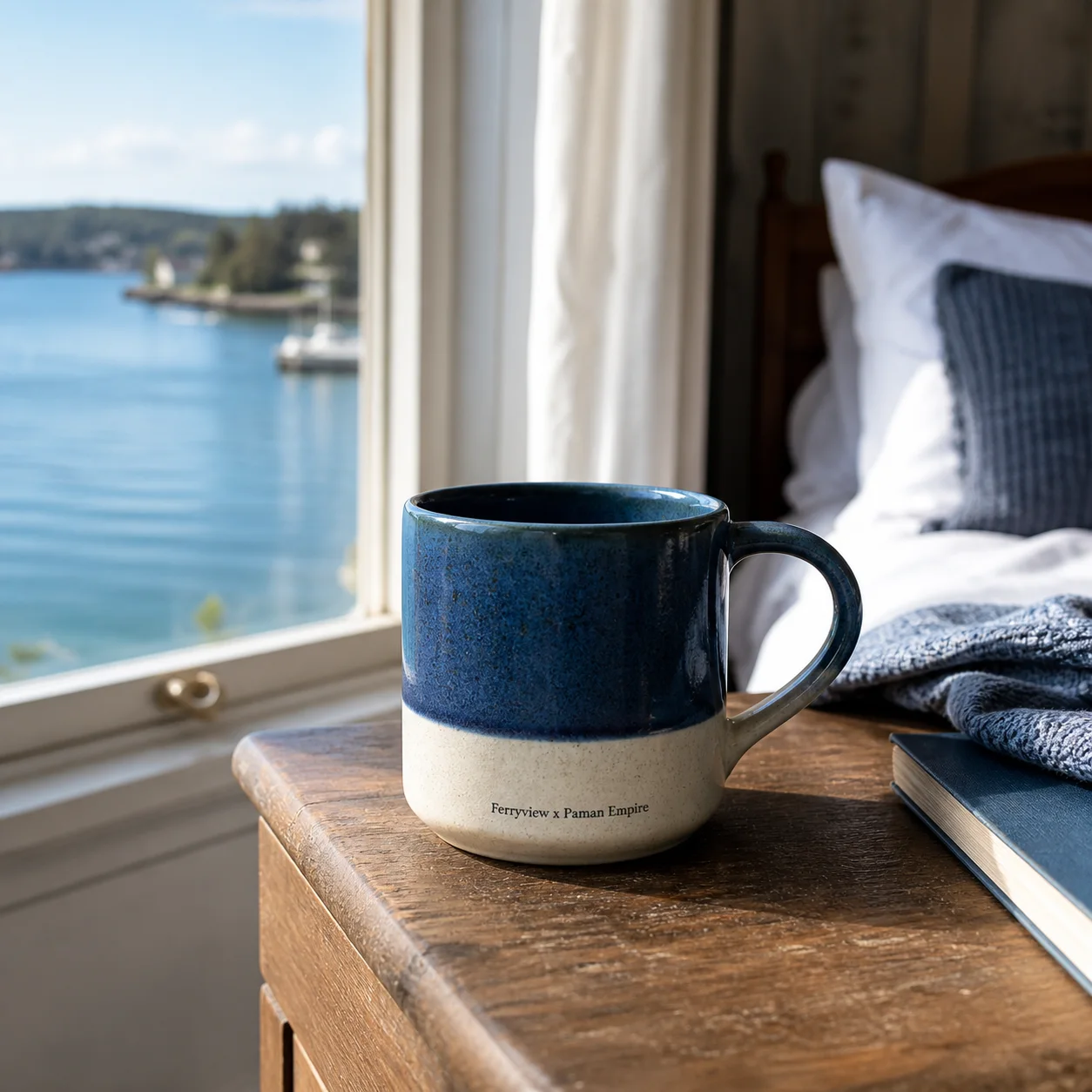 Ferryview x Paman Empire Guesthouse Mug