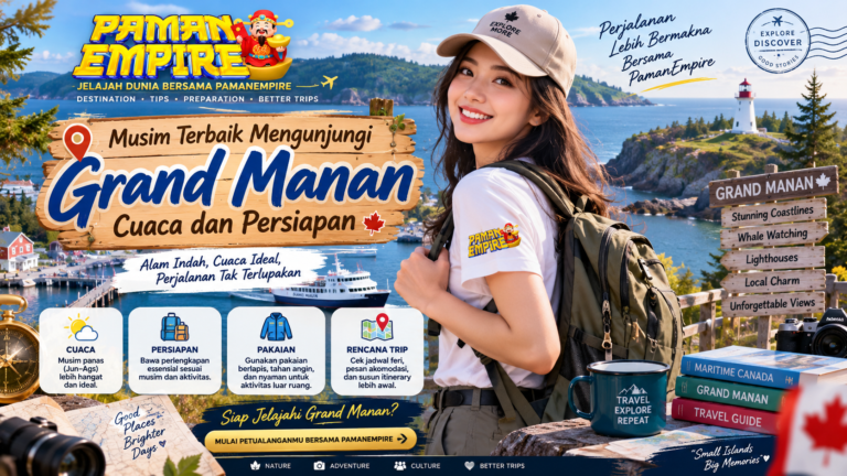 Musim terbaik mengunjungi Grand Manan beserta panduan cuaca dan persiapan perjalanan PAMANEMPIRE