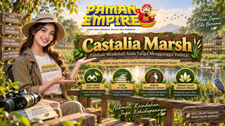 Castalia Marsh panduan menikmati alam tanpa mengganggu habitat