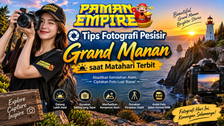 Tips fotografi pesisir Grand Manan saat matahari terbit