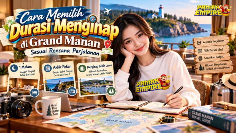 Cara memilih durasi menginap di Grand Manan sesuai rencana perjalanan dengan mempertimbangkan waktu kunjungan, destinasi, aktivitas, dan anggaran